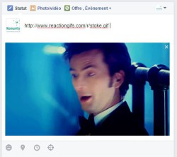 Comment publier un gif animer sur Facebook